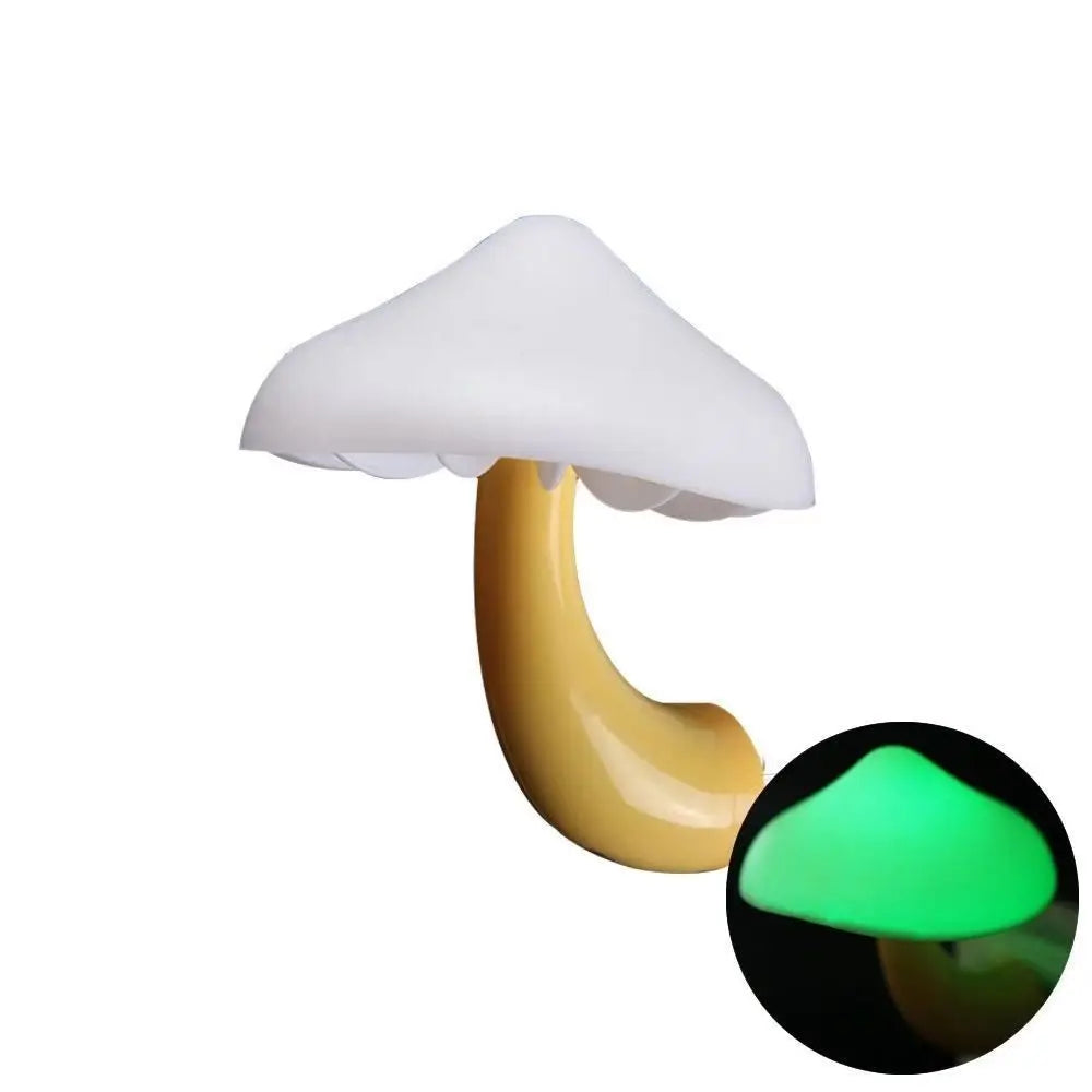 Room Lighting Mushroom LED Night Light Cabinet Intelligent Staircase Lighting Children Home Decor Night Lamp