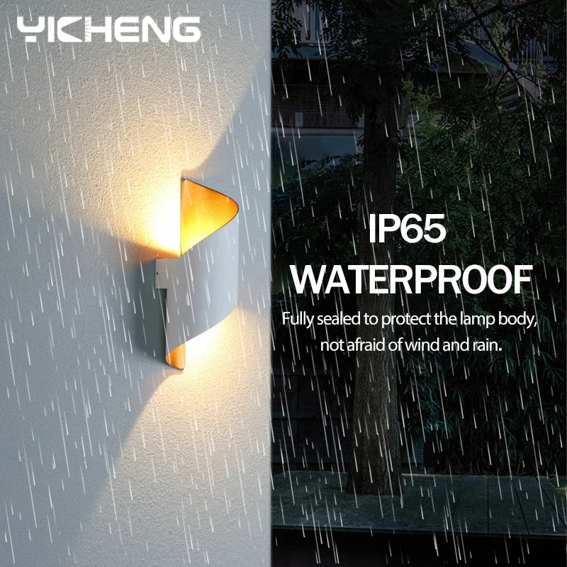 Spiral Design LED Wall Lamp 10W Indoor Wall Lights Waterproof Outdoor Modern Nordic Sconce Lamp Interior Wall Light Home Decor
